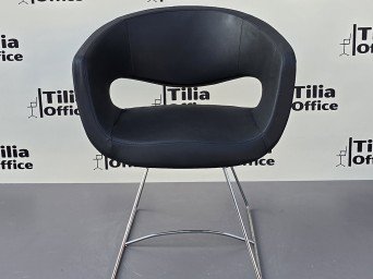 Flora Kesim Tarama Çalışma Bekleme Koltuğu Krom Tel Ayak